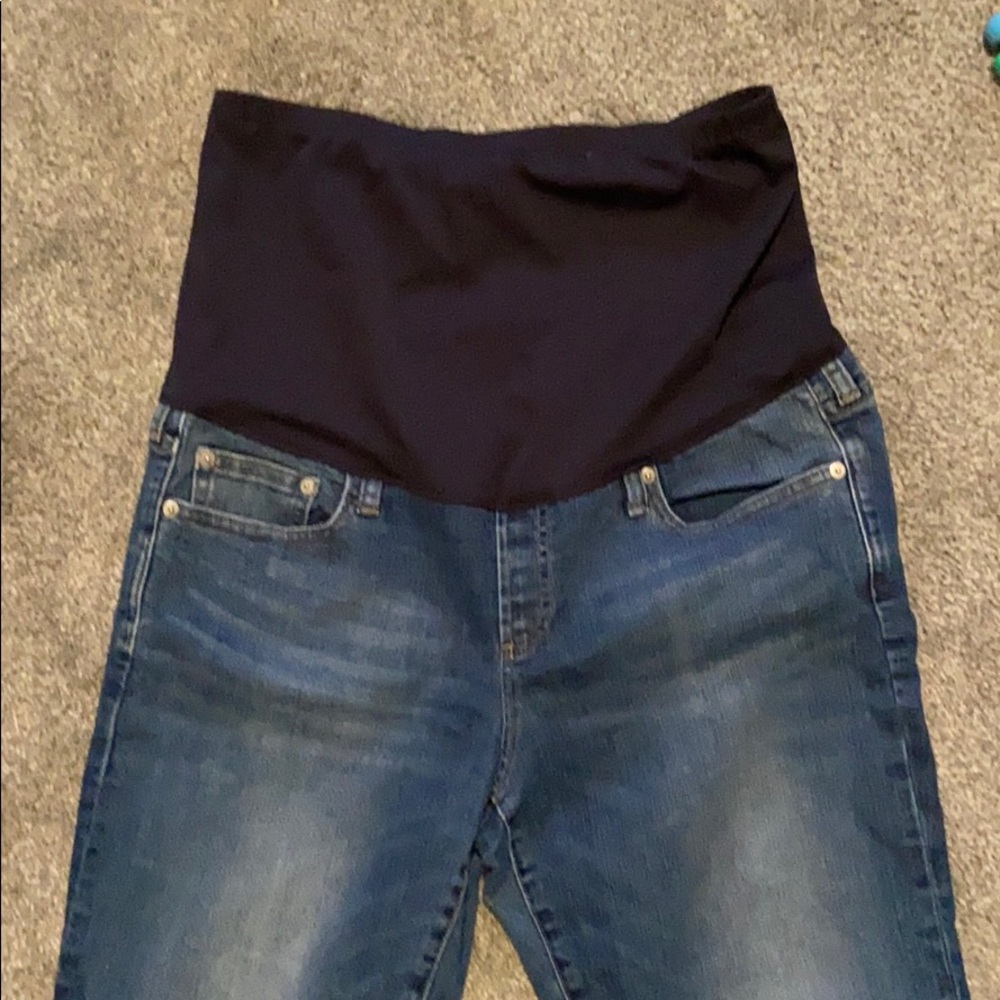 Gap maternity full panel jeans